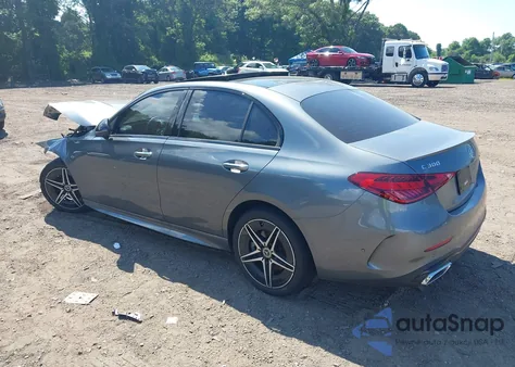 2024 Mercedes-Benz C 300 из США, поврежденный, VIN W1KAF4HB8RR185977